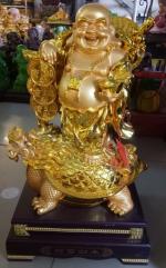 Thần Tài thạch anh vàng