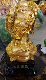 Thần Tài thạch anh vàng